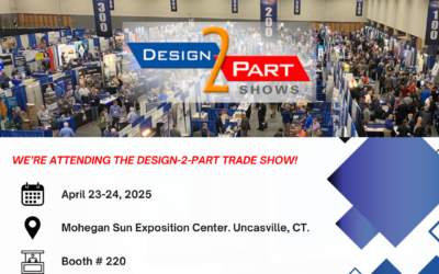 Genesee to Attend Design-2-Part Trade Show, April 2025!